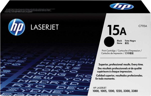 15A.jpg Toner HP 15A Negro C7115A 1200, 1220, 3320, 3380 - Imagen 1