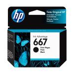 TINTA HP 667 BLACK 3YM79AL (DJ 2775 / 4175)