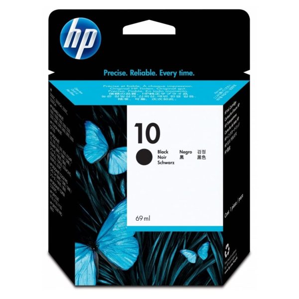 Tinta HP 10 Negro C4844A 2000C/2500C 69ML - Imagen 3
