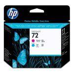 Cabezal HP 72 Magenta & Cyan C9383A