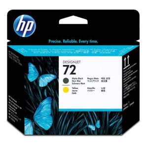 Cabezal HP 72 Matte Black & Yellow C9384A
