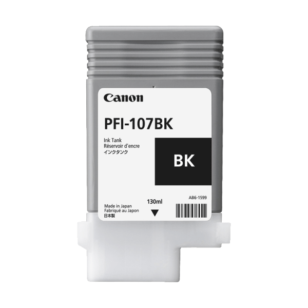 Tinta Canon PFI-107BK Negro 130ML