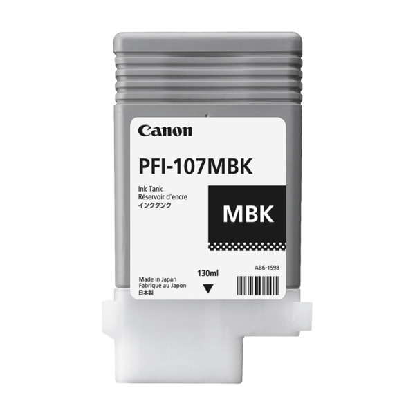 Tinta Canon PFI-107MBK Matte Black 130ML