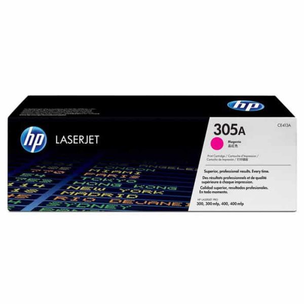 Toner HP 305A Magenta CE413A Para M475, M451,
