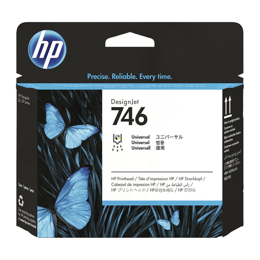 Cabezal-HP-746-Multicolor-P2V25A.png Cabezal HP 746 MultiColor P2V25A Para Designjet Z6, Z9 - Imagen 1