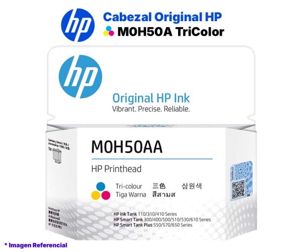 Cabezal Original HP M0H50A TriColor