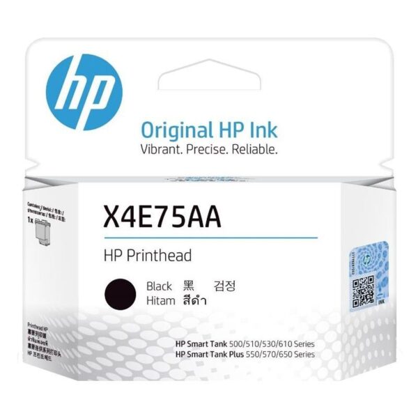 Cabezal HP X4E75A Negro Para Smart Tank 510 530 615 - Imagen 2