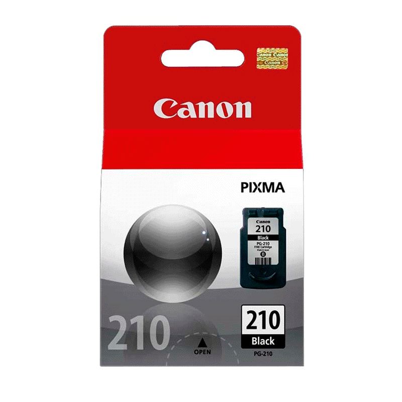 Cartucho-Canon-PG-210-Negro.png TINTA CANON PG-210 9ML MP250 IP2700 NEGRO - Imagen 1