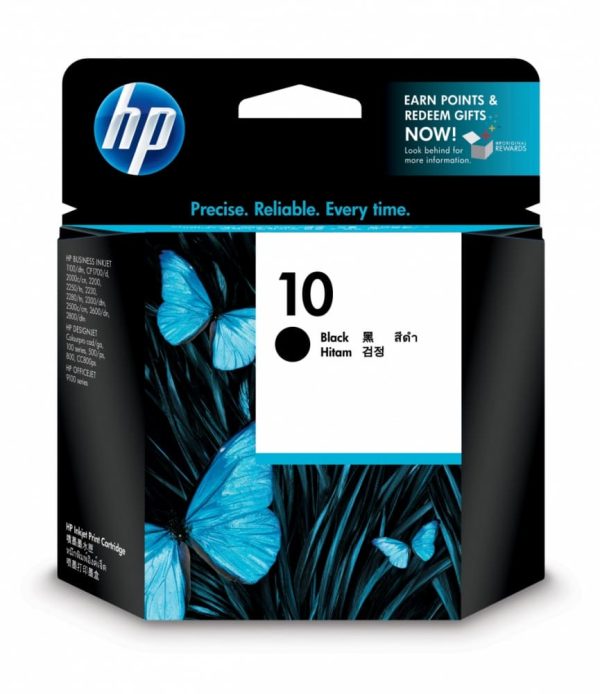 Tinta HP 10 Negro C4844A 2000C/2500C 69ML