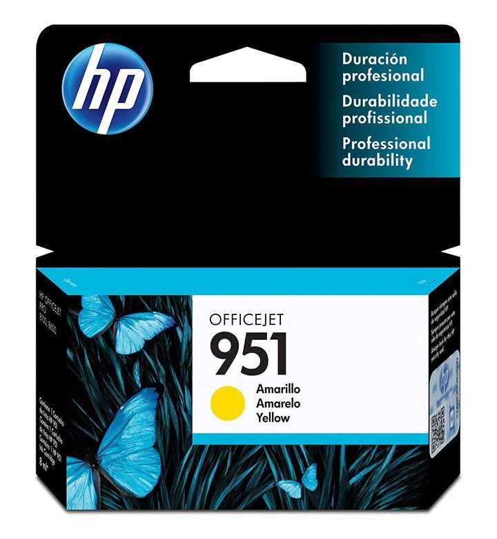 Cartucho-de-Tinta-HP-951-Amarillo.jpg TINTA HP 951 YELLOW CN052AL - Imagen 1