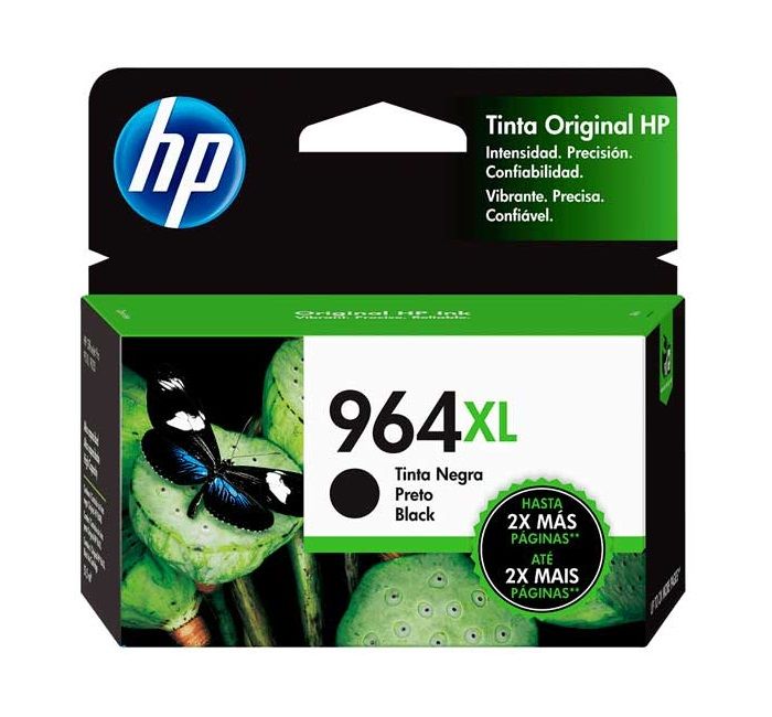 Cartucho-de-Tinta-HP-964XL-3JA57AL-Negro.jpg TINTA HP 964XL BLACK 3JA57AL (OJP 9010) 2,000 PÁGINAS - Imagen 1