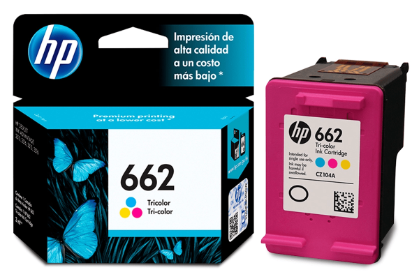 Tinta HP 662 Color CZ104AL 100 PÁGINAS - Imagen 3