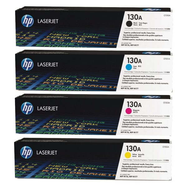 Toner HP 130A Negro CF350A Para M176, M177 - Imagen 3