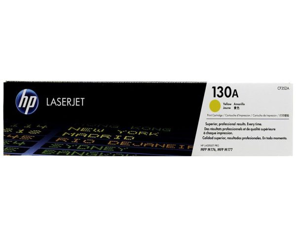 Toner HP 130A Yellow CF352A Para M176, M177