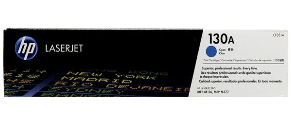 Toner HP 130A Cyan CF351A Para M176, M177 - Imagen 5