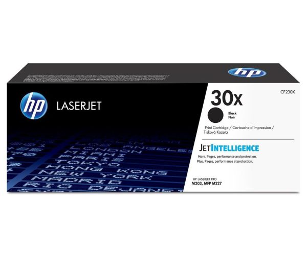 Toner HP 30X Negro CF230X Para M203, MFP M227