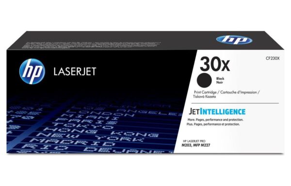Toner HP 30X Negro CF230X Para M203, MFP M227 - Imagen 2