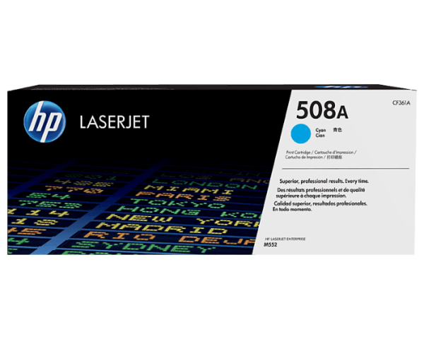 Toner HP 508A Cyan CF361A M552, M553, M577 - Imagen 2