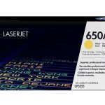 Toner HP 650A Yellow CE272A Para CP5525/ M750