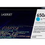 Toner HP 650A Cyan CE271A Para CP5525/ M750