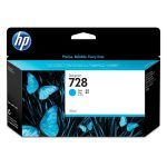 Tinta HP 728 Cyan F9J67A Para DesignJet T730, T830 130ML