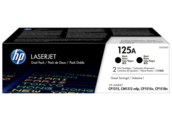 Toner HP 125A BLack CB540AD CP1215, CM1312 - Imagen 3
