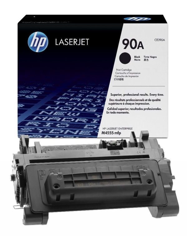 Toner HP 90A Negro CE390A Para M4555, M602, M603 - Imagen 2