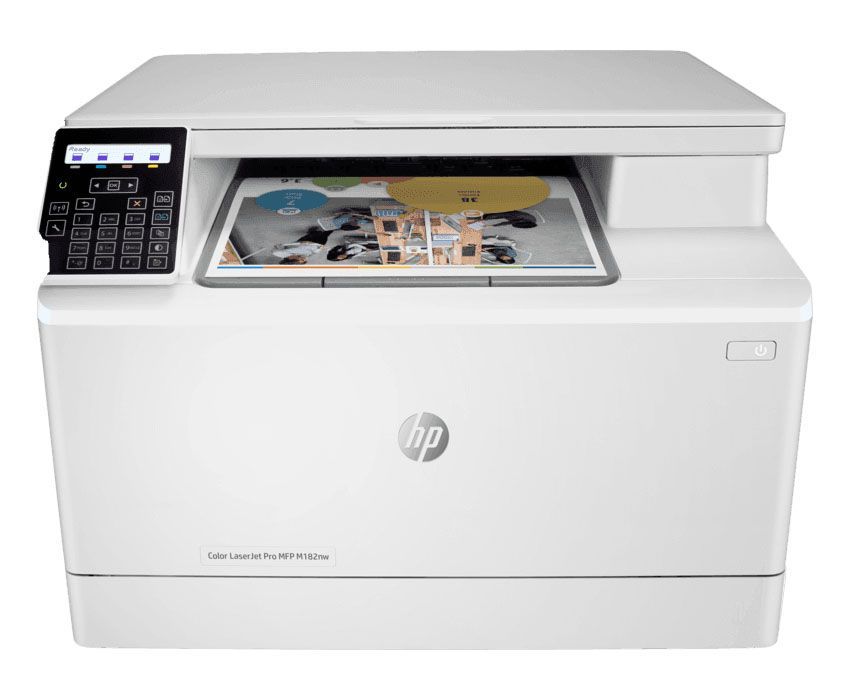 Impresora-Multifuncional-HP-LaserJet-Pro-MFP-M182nw.jpg Impresora Multifuncional HP Color LaserJet Pro M182nw - Imagen 1