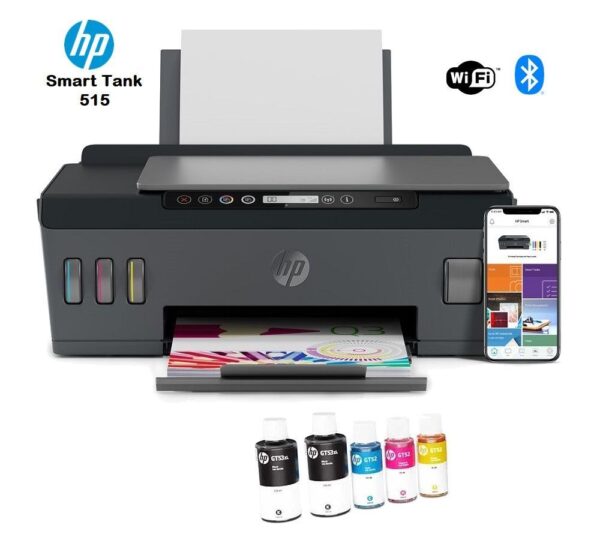 Impresora Multifuncional HP Smart Tank 515