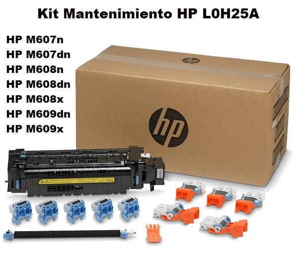 Kit-Mantenimiento-HP-L0H25A-.jpg Kit de Mantenimiento HP L0H25A M607, M608, M609 - Imagen 1