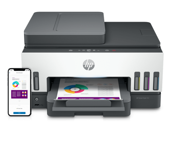 Impresora Multifuncional HP Smart Tank 750 (6UU47A)
