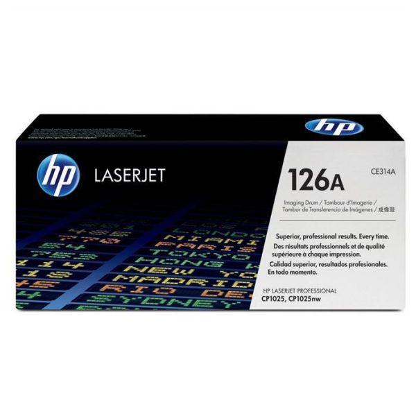 Drum HP 126A Negro CE314A Para CP1025, M175, M275