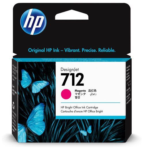 Tinta HP 712 Magenta 3ED68A Tinta HP 712 Magenta 3ED68A