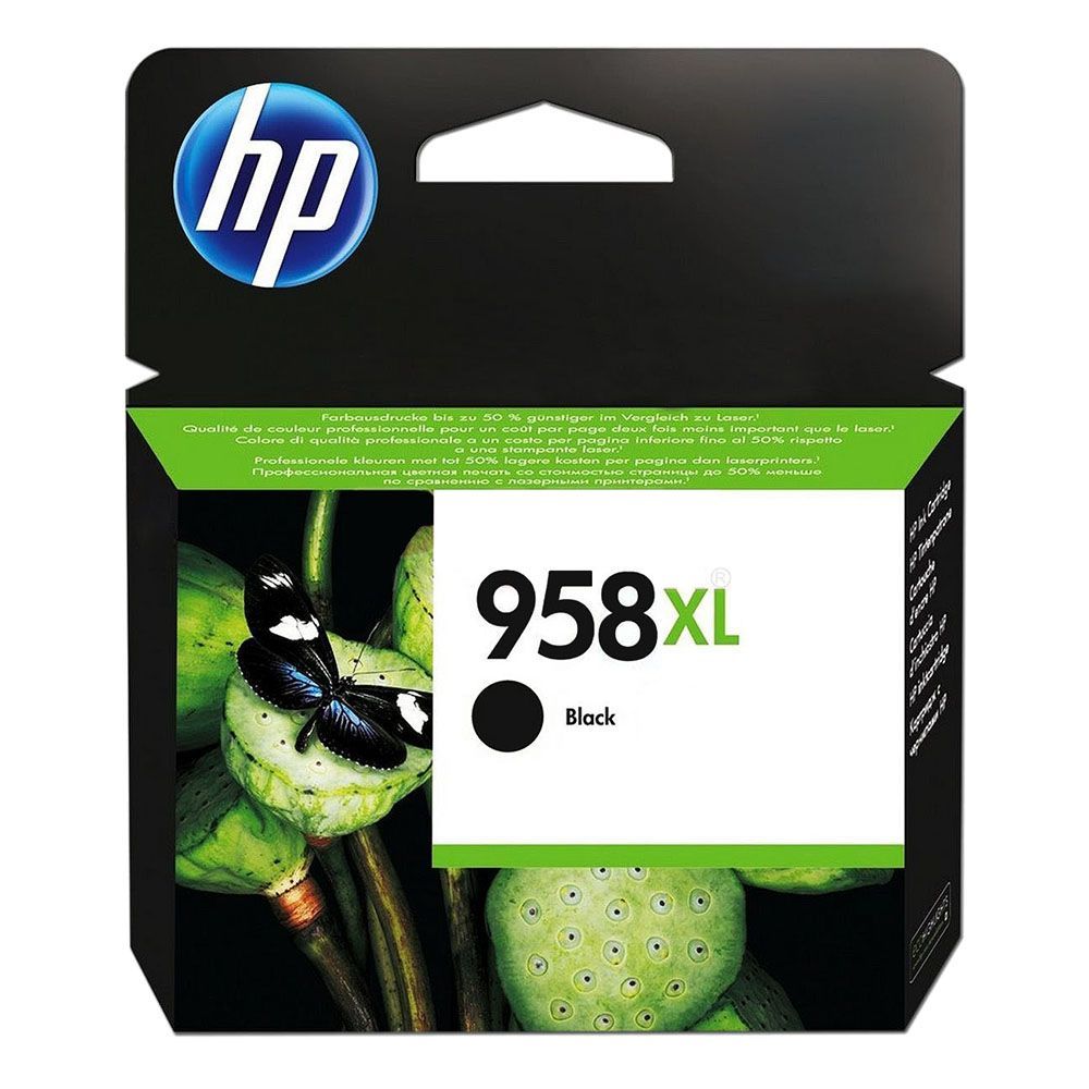 TINTA-HP-958XL-L0R41AL-BLACK.jpg TINTA HP 958XL L0R41AL BLACK 3K PÁGINAS - Imagen 1