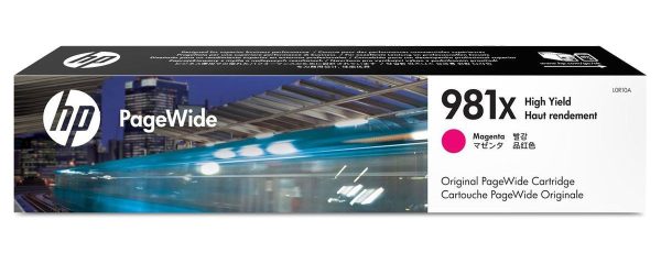 Tinta HP 981X Magenta L0R10A MFP 586dn, 556dn - Imagen 3