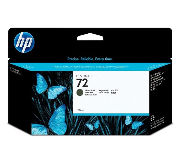 Tinta HP 72 Matte Black C9403A Para T610, T1100 - Imagen 2