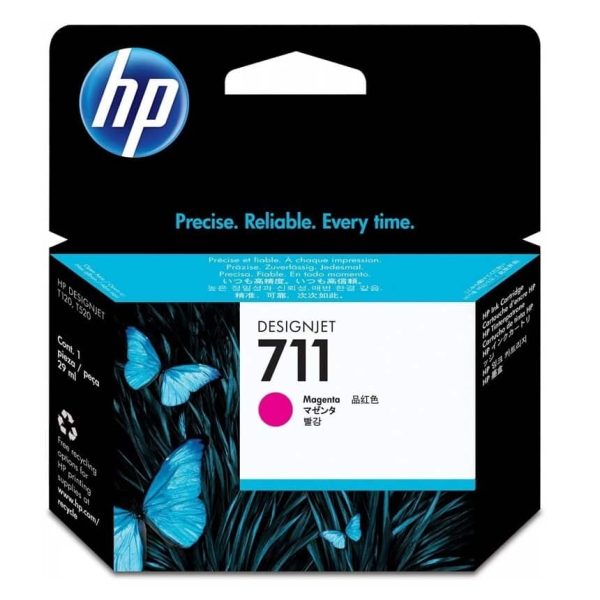Tinta HP 711 Magenta CZ131A T120/T520 29ML - Imagen 2
