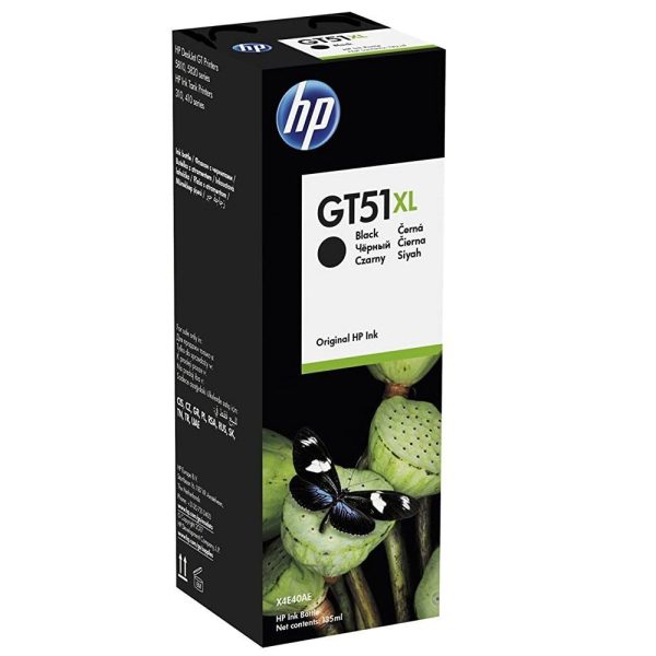 Botella de Tinta HP GT53 Negro Original 1VV22AL 90ML - Imagen 4