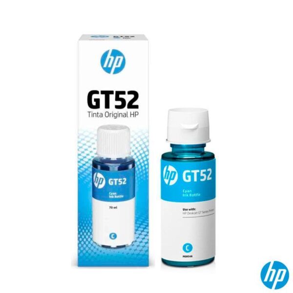 Tinta HP GT52 Cyan M0H54AL 8000 PÁGINAS - Imagen 3