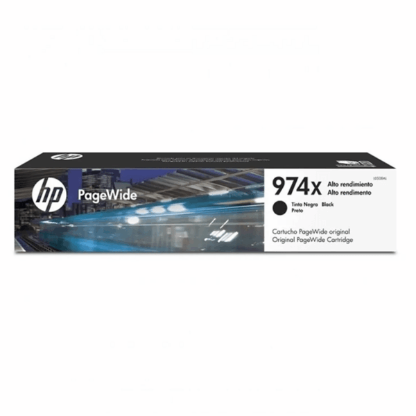Tinta HP 974X Negro L0S08AL Para PageWide 577, 477