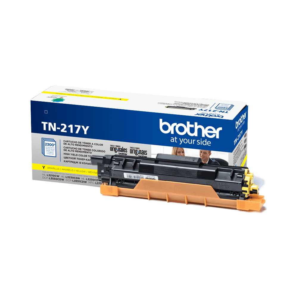 TONER-BROTHER-TN-217Y-AMARILLO.png Toner Brother TN-217Y Yellow Para L3270/L3551/L3750 - Imagen 1