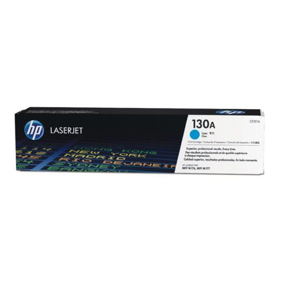 Toner HP 130A Cyan CF351A Para M176, M177 - Imagen 2