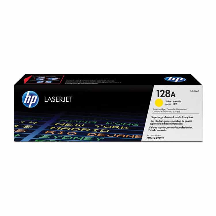 TONER-HP-128A-CE322A.jpg Toner HP 128A Yellow CE322A Para CM1415, CP1525 - Imagen 1