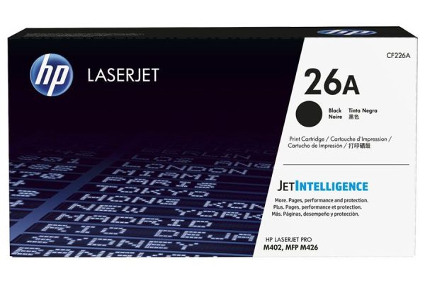 Toner Original HP 26A Negro CF226A Para M402, MFP M426 - Imagen 2