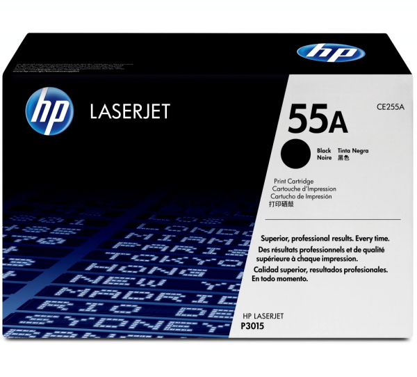 Toner HP 55A Negro CE255A Para M525, P3015