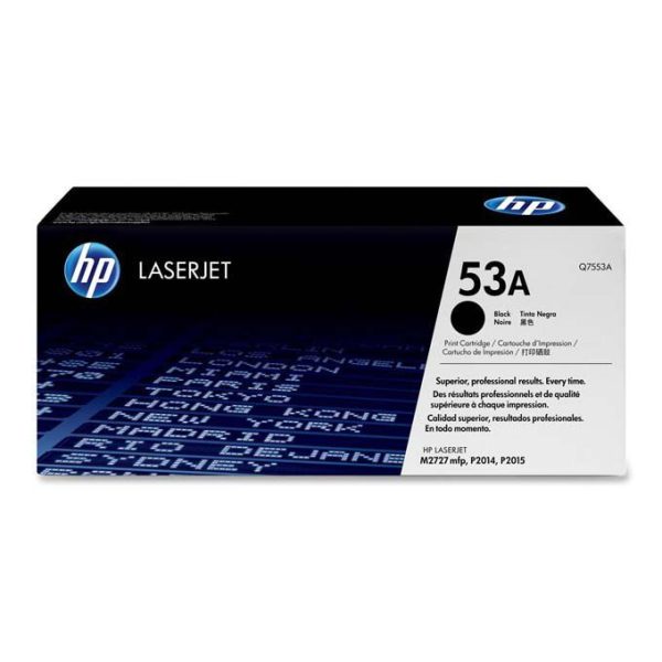 Toner HP 53A Q7553A Para P2014, P2015x, M2727nfs