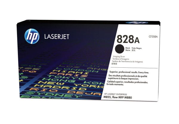 Drum HP 828A Black CF358A Para M855, MFP M880