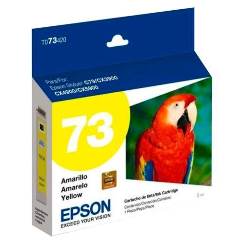 Tinta-Epson-73-Yellow-T073420-AL-Original.jpg Tinta Epson 73 Yellow T073420-AL CX5900/CX7300 - Imagen 1
