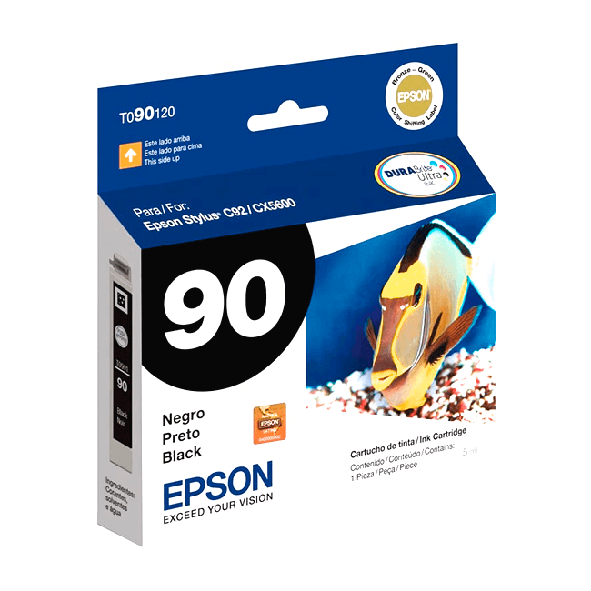 Tinta-Epson-T090-Black-T090120-AL-Original.png Tinta Epson T090 Black T090120-AL Original - Imagen 1