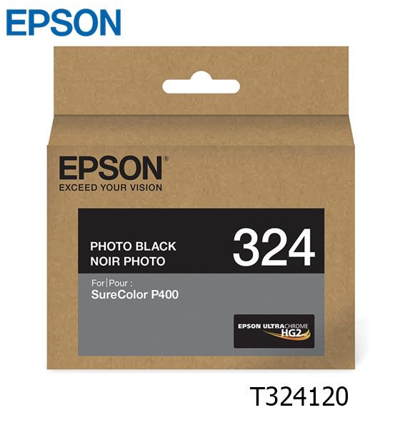 Tinta-Epson-T324120-Photo-Black-T324.jpg Tinta Epson T324120 Photo Black T324 SureColor P400 - Imagen 1